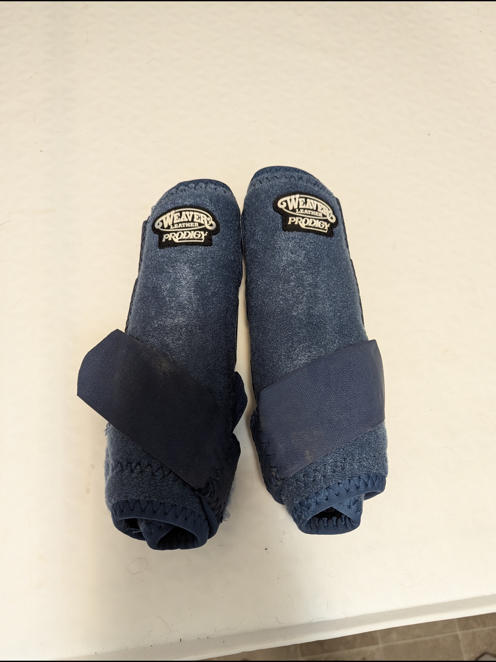 Weaver Leather Prodigy Navy Protective Horse Tendon Boots